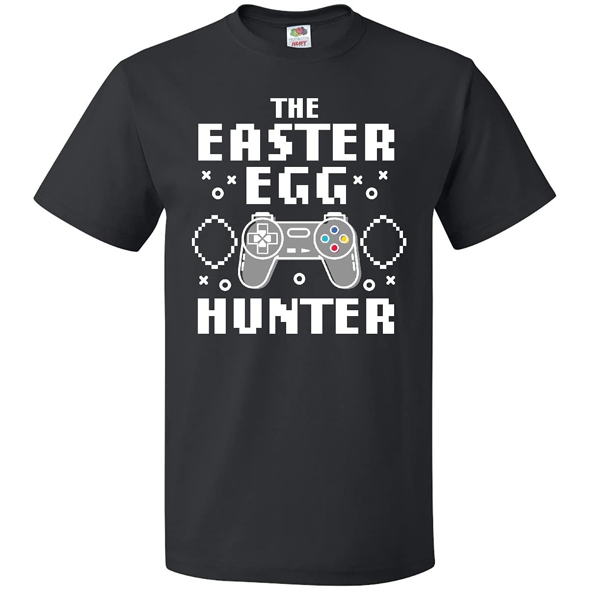Inktastic Happy Easter The Easter Egg Hunter Gamer T-Shirt - Fun Easter Egg Hunting Party Outfit for Gamers & Easter Celebrations