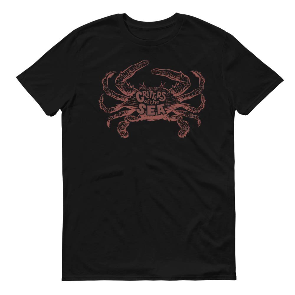SpongeBob SquarePants Sponge on The Run Critters of The Sea Graphic T-Shirt for Men & Women - Casual Short Sleeve Tee for Fans, Beach Outings & Cartoon Lovers