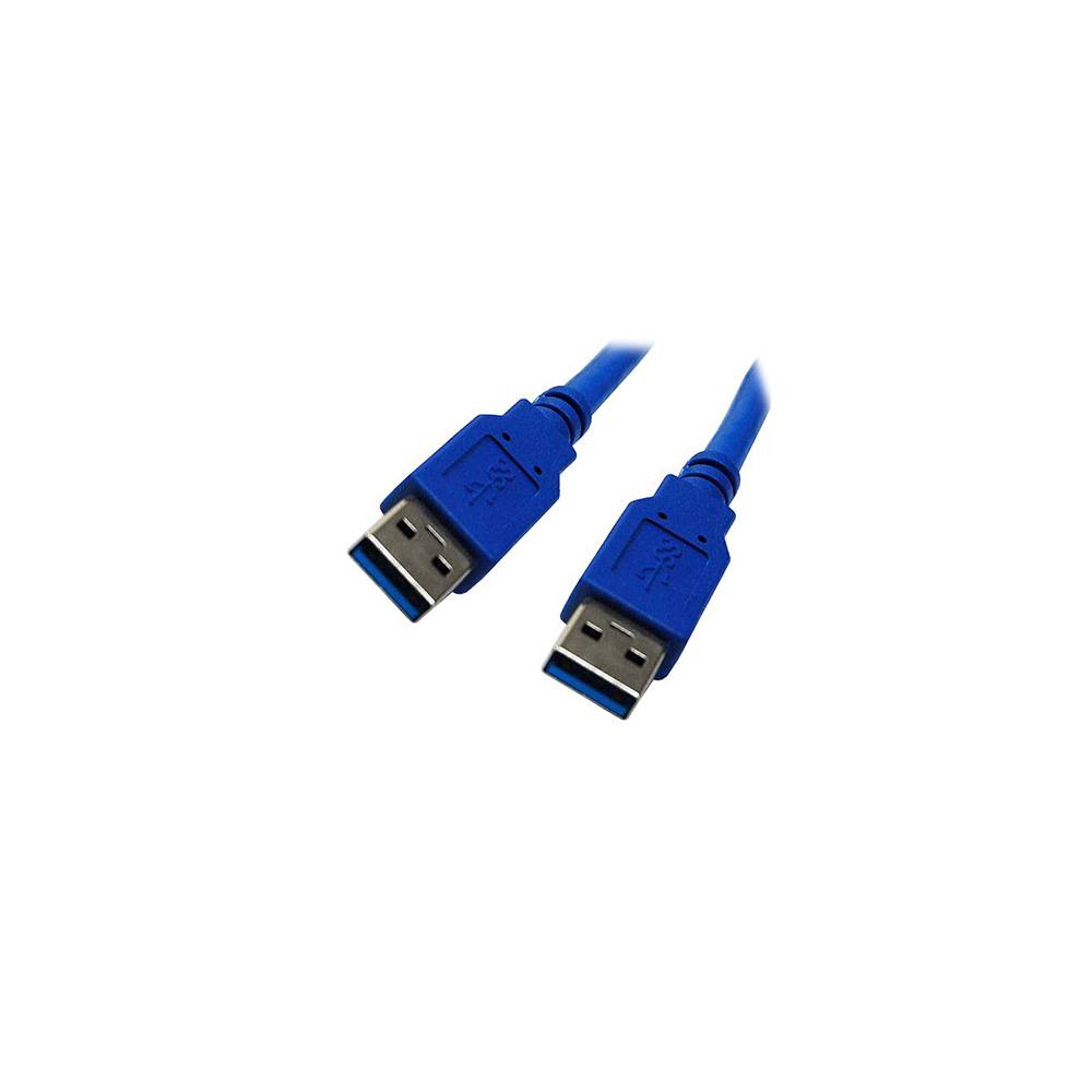 Dynamix USB 3.0 A to A Cable 1M (3.3ft) - High Speed Data Transfer, Blue - Perfect for PC, Laptop, Printer & External Hard Drive Connections