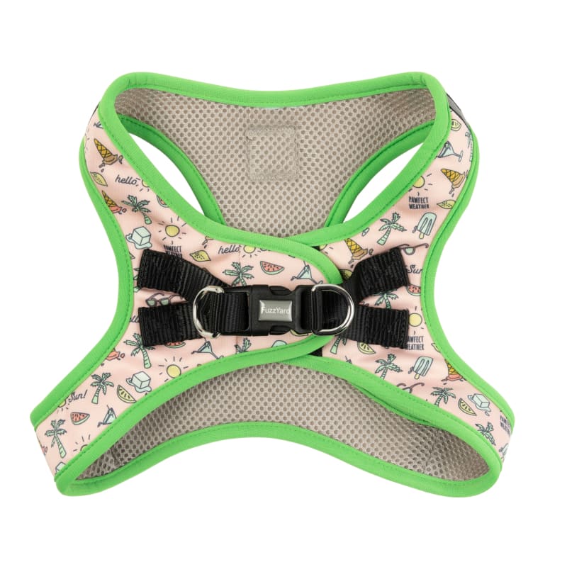 Fuzzyard Hello Sun Dog Step-in Harness - Adjustable & Comfortable for Small to Large Dogs (6 Sizes) | Perfect for Walking, Hiking & Outdoor Adventures