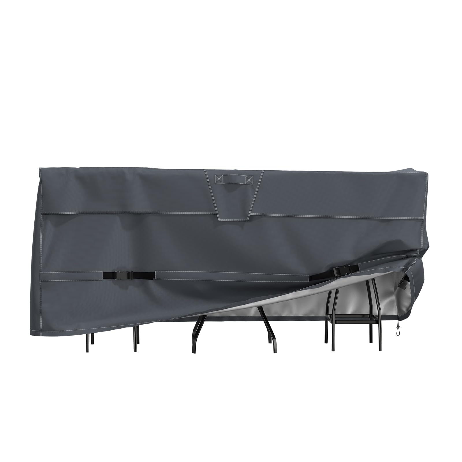 Heavy Duty Waterproof Outdoor Bistro Set Cover 69 Inch - All Weather Protection Patio Table Cover with Air Vent for Bar, Cafe & Garden Furniture (69