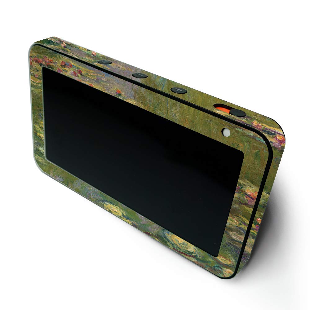 MightySkins Protective Vinyl Wrap for Amazon Echo Show 5 (1st & 2nd Generation) - Water Lilies Design | Easy to Apply & Remove | Made in USA | Perfect for Home, Office & Gift Giving