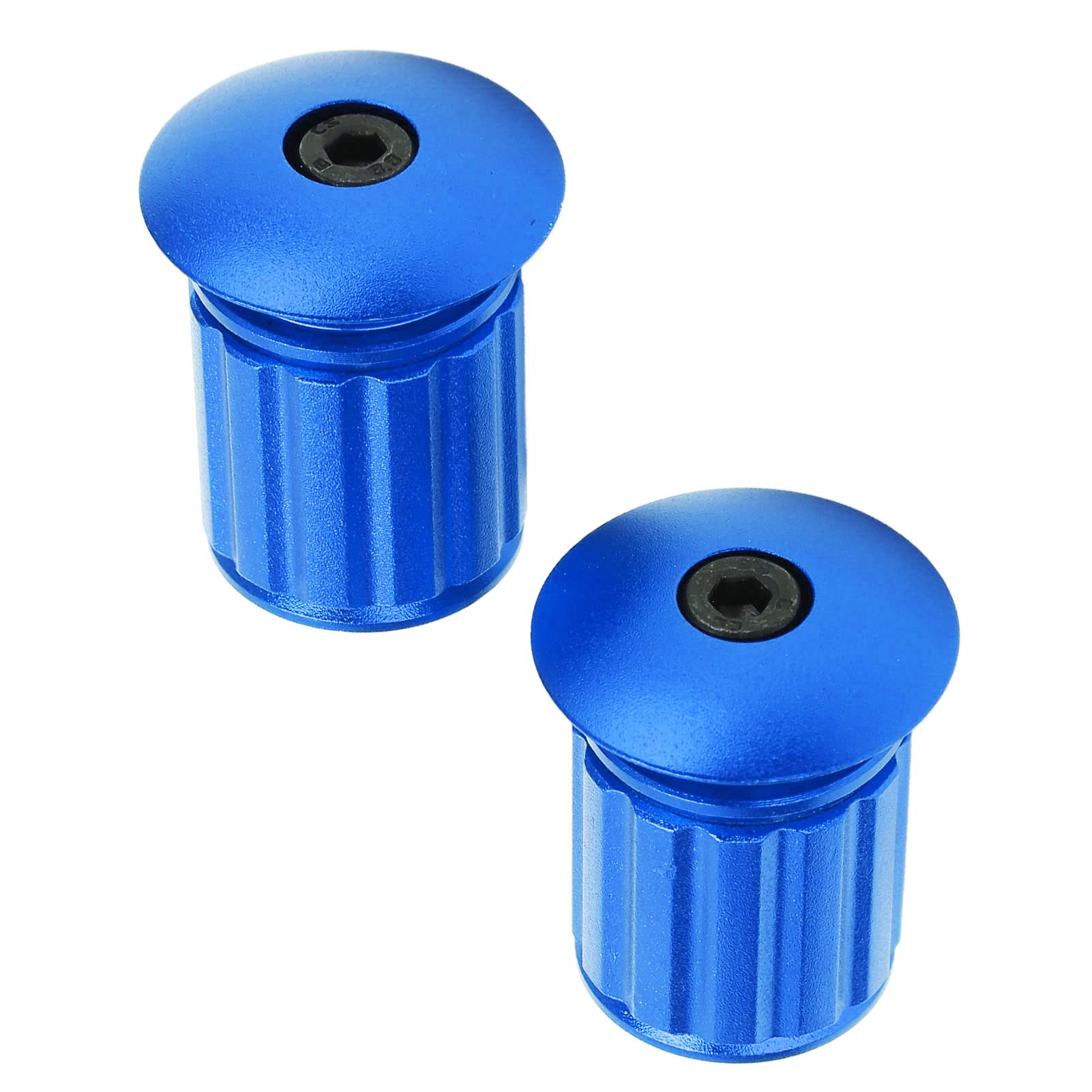 Durable Aluminum Alloy Bike Bar End Plugs - Easy Installation Adjustable Expansion Lock for Mountain Bikes & Folding Bikes | Perfect for Cycling Safety and Handlebar Protection