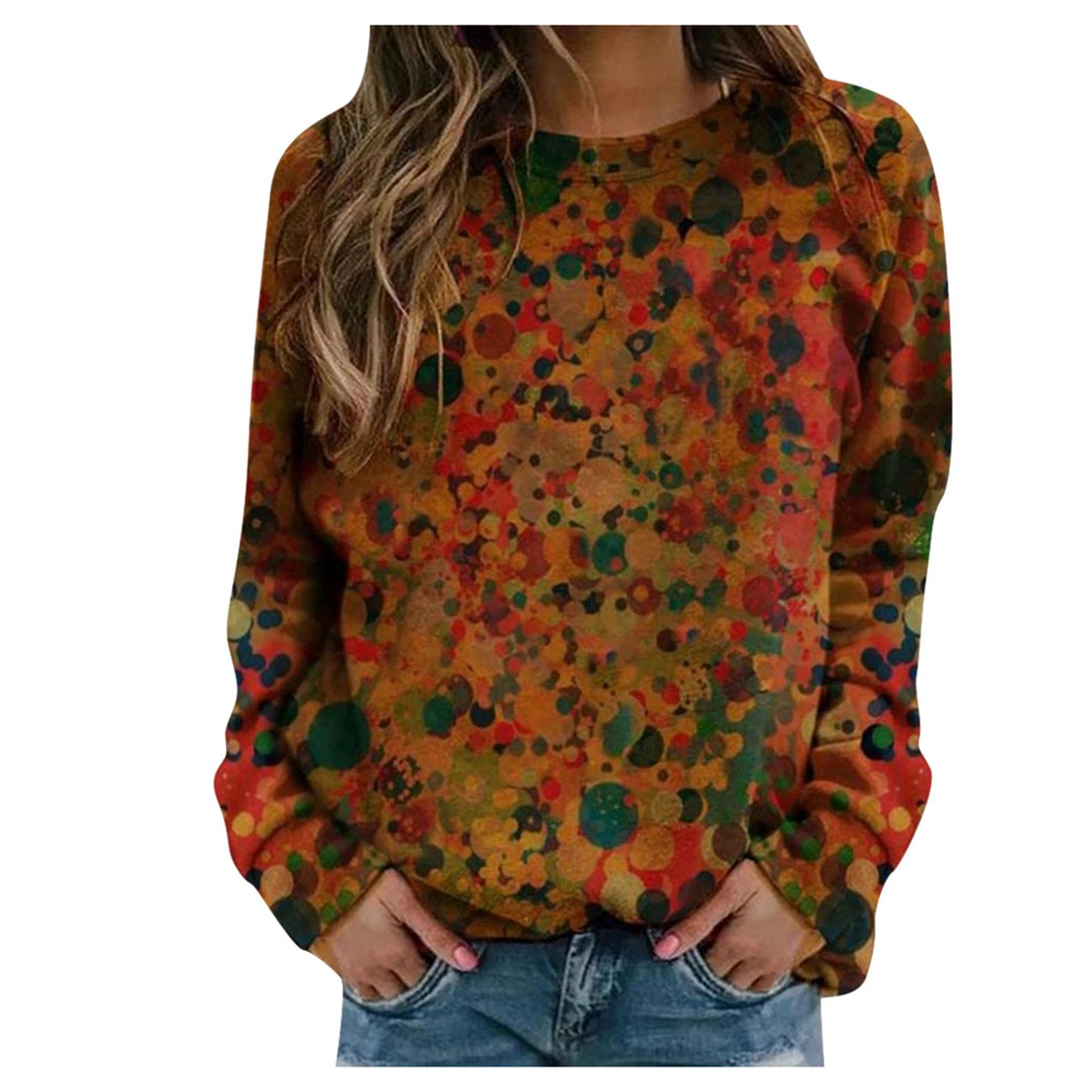 2021 Women's Fall Cardigans & Fleece Long Sleeve Crewneck Pullover Sweater - Cozy Casual Mini Sweatshirt & Bodycon Hoodies for Autumn Outfits | Perfect for Office, Date Night & Weekend Wear