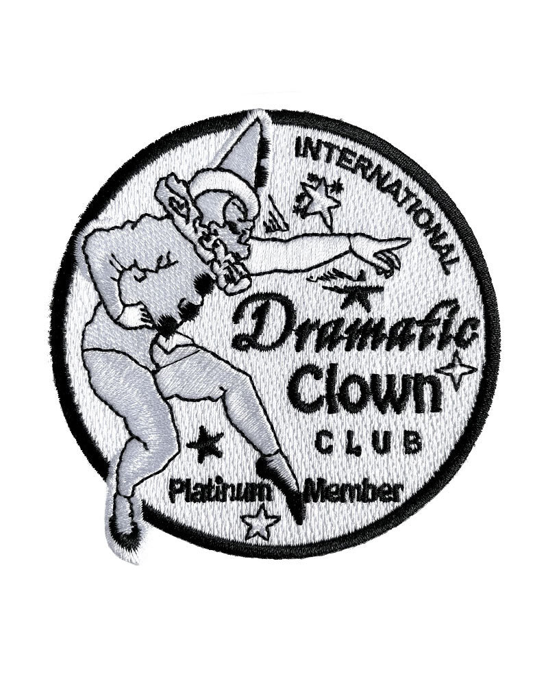 Funny Clown Iron-On Patch for Costumes, Jackets & DIY Crafts - Perfect for Halloween, Cosplay & Upcycling Projects