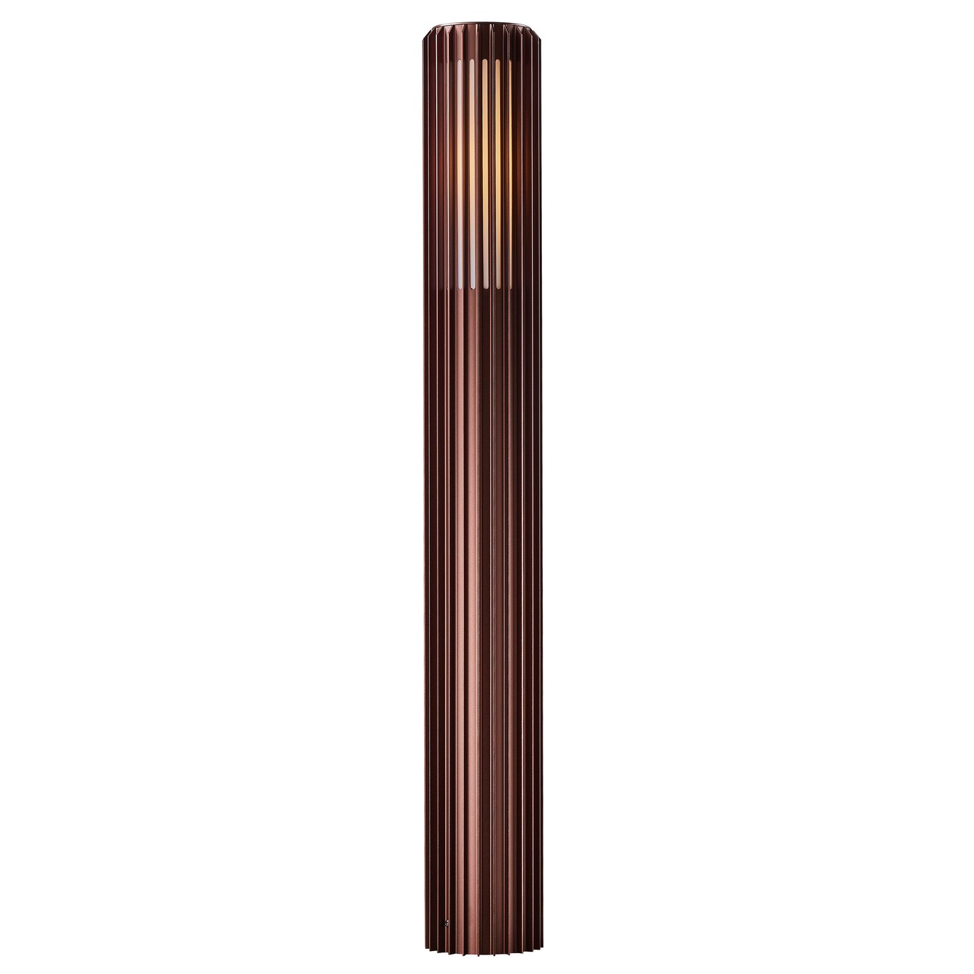 Aludra 95 IP54 Waterproof Outdoor Bollard Light in Dark Brass - Perfect for Garden, Pathway, and Landscape Lighting