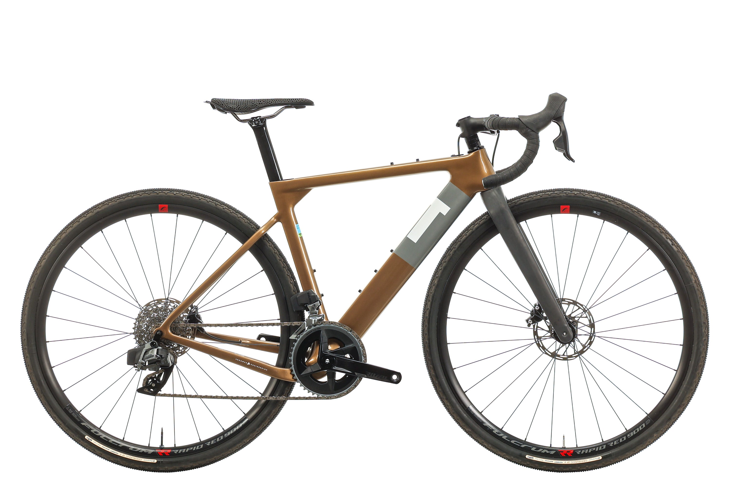 2022 3T Exploro Team Rival AXS Gravel Bike - Small Size | Lightweight Carbon Frame, 1x12 Drivetrain | Perfect for Adventure Riding, Bikepacking & Off-Road Cycling