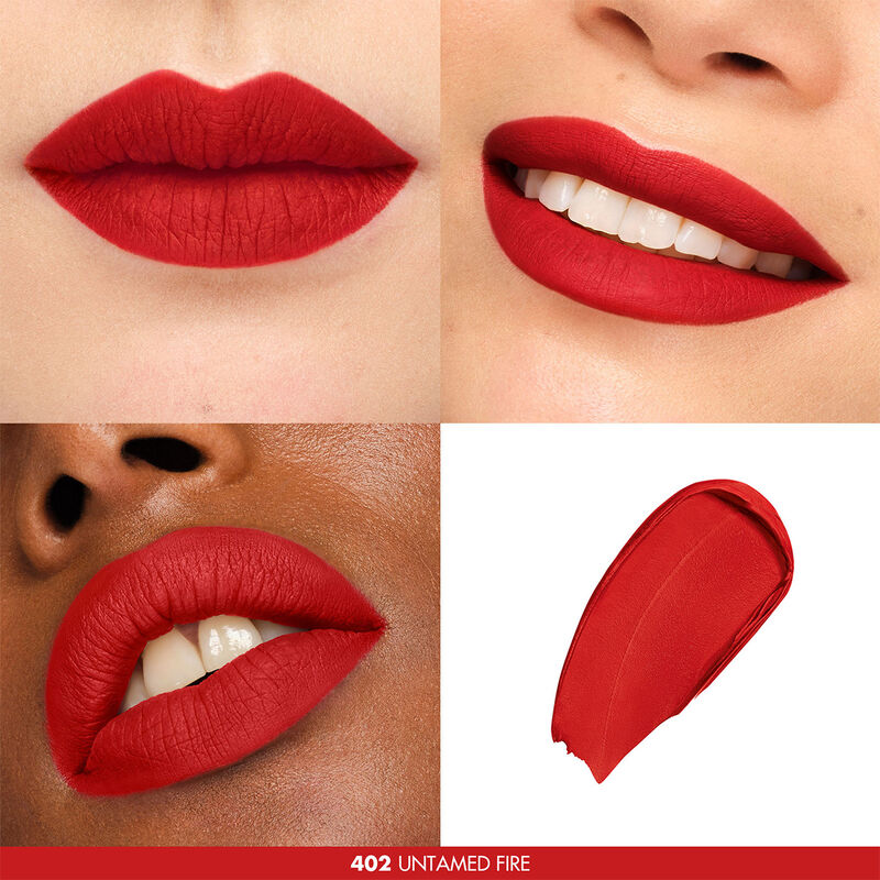 402 Untamed Fire Rouge Artist For Ever - Long-Lasting Matte Lipstick for Bold Makeup Looks | Perfect for Parties, Date Nights & Special Occasions