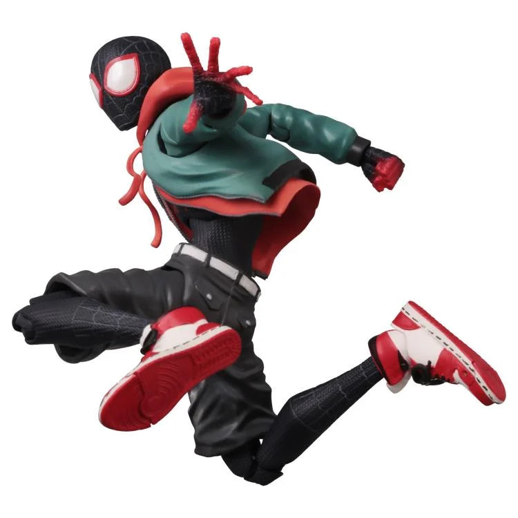 Spider-Man: Into the Spider-Verse Miles Morales Action Figure - Collectible SV Reissue Toy for Marvel Fans | Perfect for Display, Gifts, and Cosplay Play
