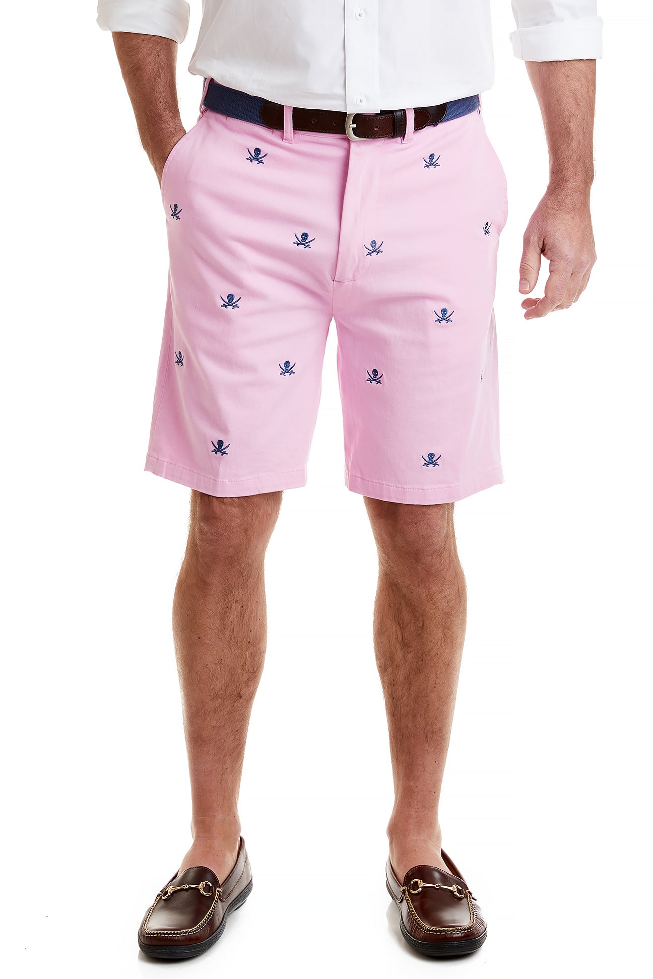 Cisco Short Stretch Twill Pink with Calico Jack - Comfortable Women's Stretch Twill Pants for Casual Wear & Lounge