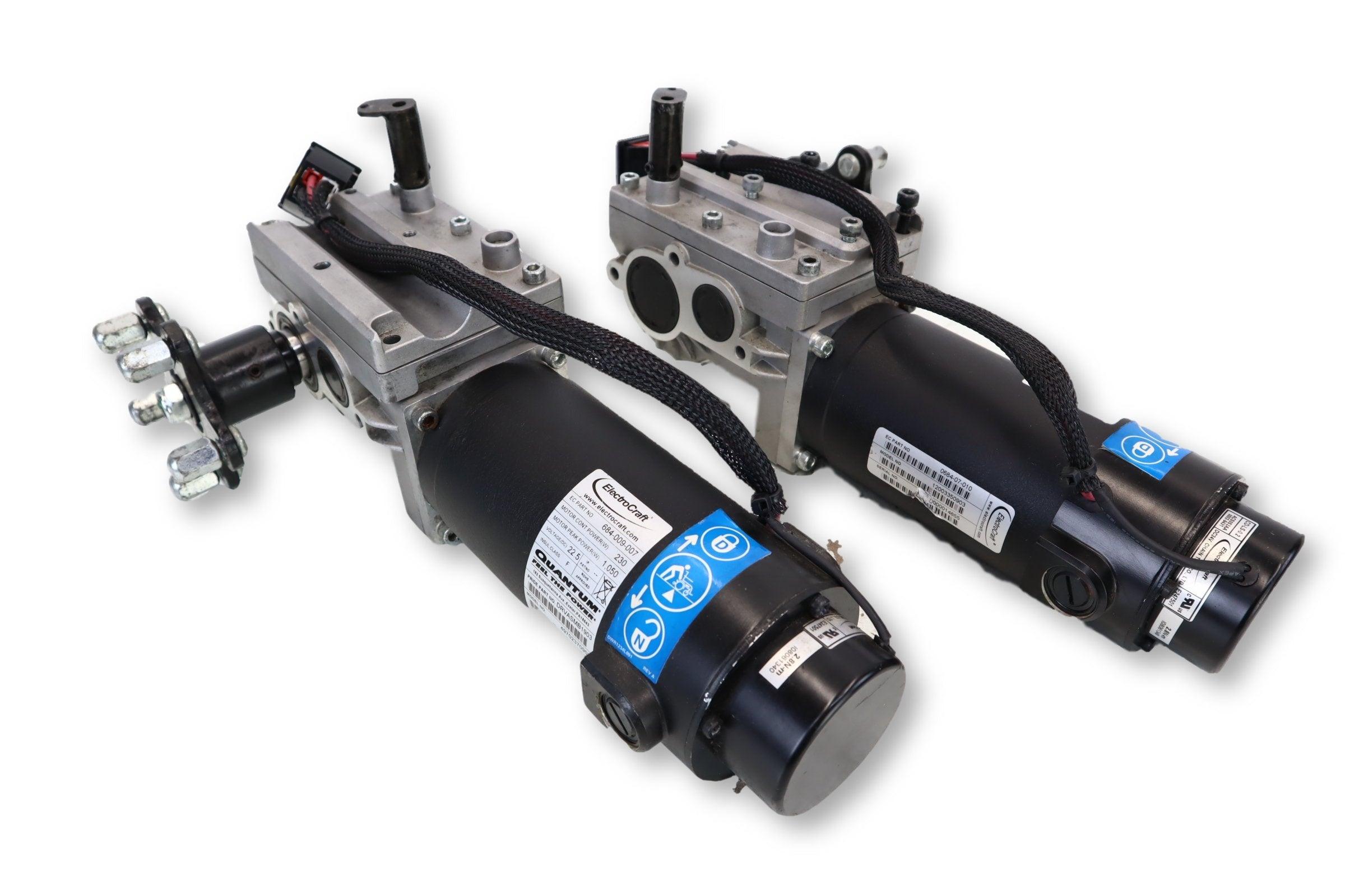 ElectroCraft Motors for Pride Quantum 600, 640, 610 & R 4000 Power Wheelchairs - Replacement Parts DRVASMB1903 & DRVASMB1904 - Mobility Scooter Accessories for Enhanced Performance & Smooth Rides