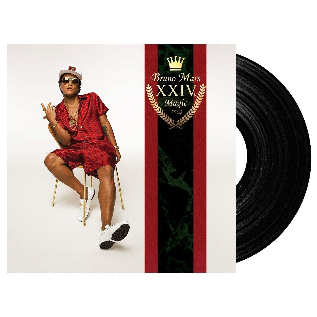 Bruno Mars - 24K Magic (Vinyl Record LP) - Limited Edition Pop/R&B Album for Music Collectors & Home Entertainment