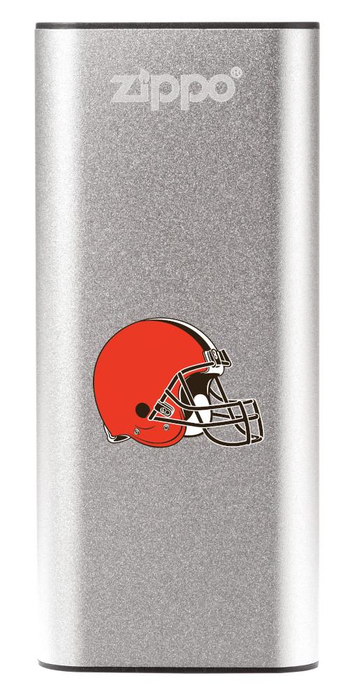 NFL Cleveland Browns HeatBank® 3 Rechargeable Hand Warmer - Portable USB Hand Warmers for Winter Sports, Camping & Outdoor Activities