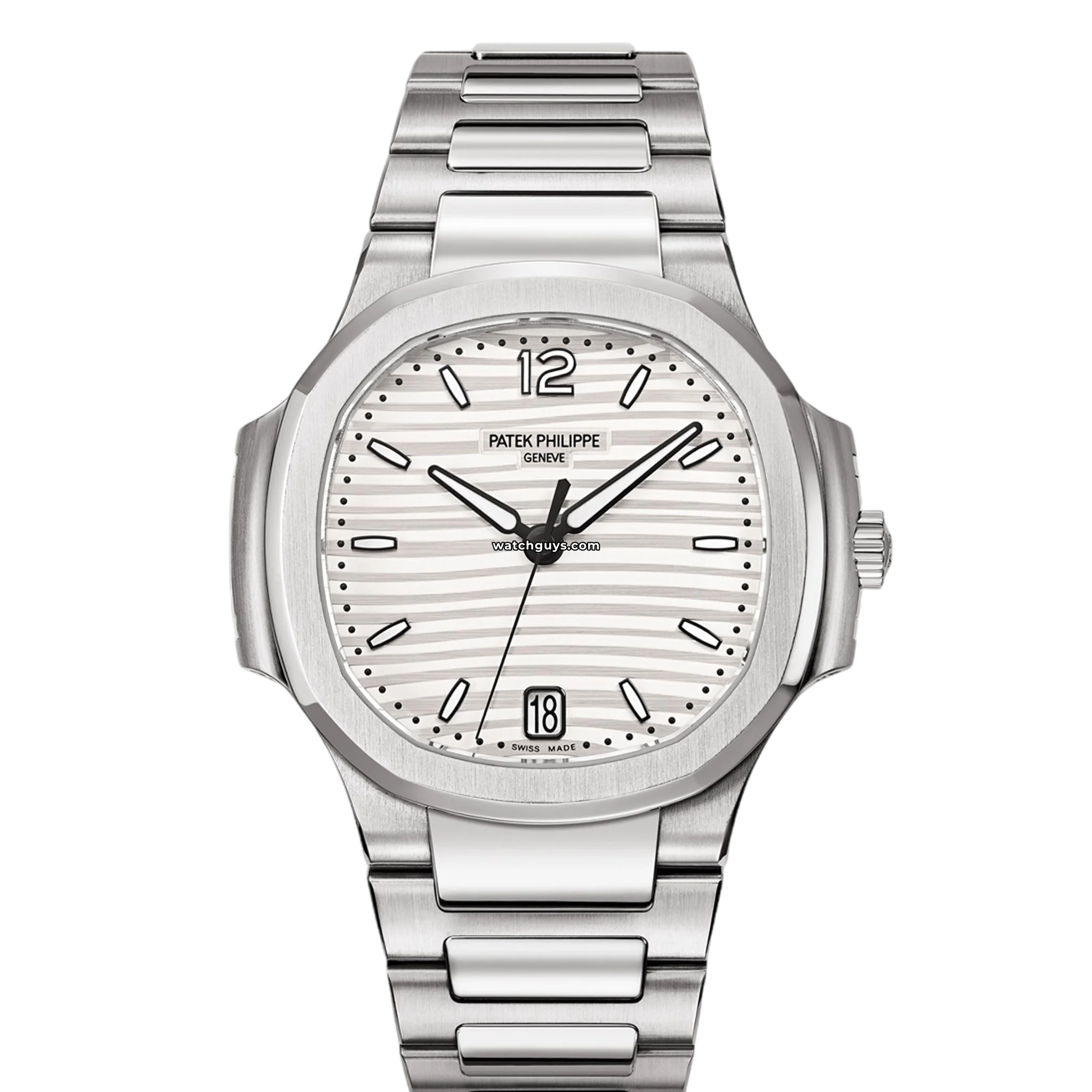 Patek Philippe Nautilus 7118/1A 010 Luxury Stainless Steel Watch for Women - Elegant Dress Watch for Business, Parties & Special Occasions