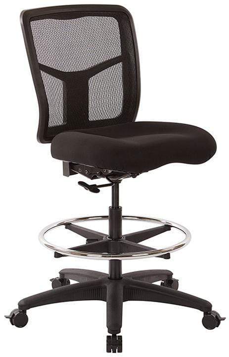 Office Star Pro Line II™ ProGrid® Mesh Drafting Chair with Lumbar Support - Adjustable Height Ergonomic Office Chair for Architects, Engineers & Designers - Perfect for Home Office, Studio & Workspace