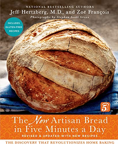 The New Artisan Bread in Five Minutes a Day: Easy Homemade Bread Baking Guide – Perfect for Beginners, Family Meals & Holiday Gatherings