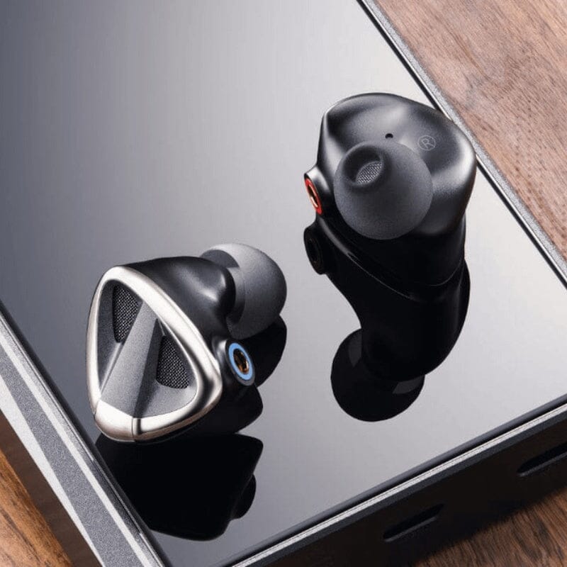 FiiO FH19 Hybrid In-Ear Earphones with 2 Dynamic Drivers + 6 Knowles Balanced Armatures - HiFi Audiophile IEMs for Music Lovers & Studio Monitoring