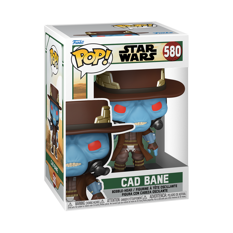Cad Bane Funko Pop! Vinyl Figure - Star Wars The Bad Batch Collectible Toy for Fans & Gift Ideas - Perfect for Display, Collections & Movie Nights