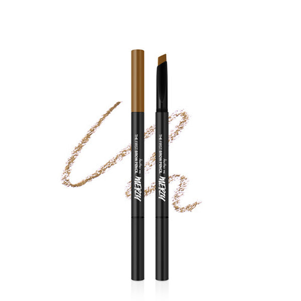 MERZY The First Brow Pencil - Waterproof Eyebrow Pencil with Spoolie Brush, Natural Looking Brow Makeup for Daily Use, Perfect for Eyebrow Shaping and Filling - Great for Work, Date Night and Everyday Makeup Routine