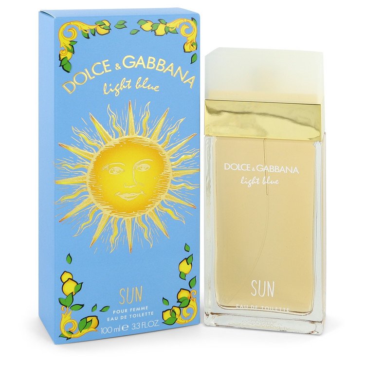 Dolce & Gabbana Light Blue Eau de Toilette Spray for Women - 3.4 oz (100ml) Fresh Citrus Floral Perfume | Perfect for Summer, Date Night & Everyday Wear