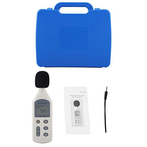 AR824 Digital Sound Level Meter - Professional Noise Level Tester with LCD Display | Accurate Decibel Measurement for Home, Workplace & Industrial Use | Perfect for OSHA Compliance, Construction Sites & Soundproofing Projects