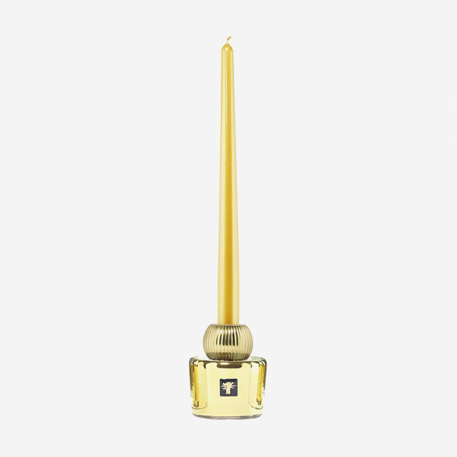 Baobab Collection Twins Les Exclusives Aurum Candle Holder - Elegant Gold Candle Holders for Home Decor, Wedding Centerpieces & Luxury Gift Giving