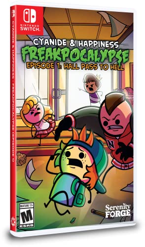 Cyanide & Happiness: Freakpocalypse Episode 1 - Nintendo Switch Game | Dark Comedy Adventure for Adults | Perfect for Horror Fans & Gamers