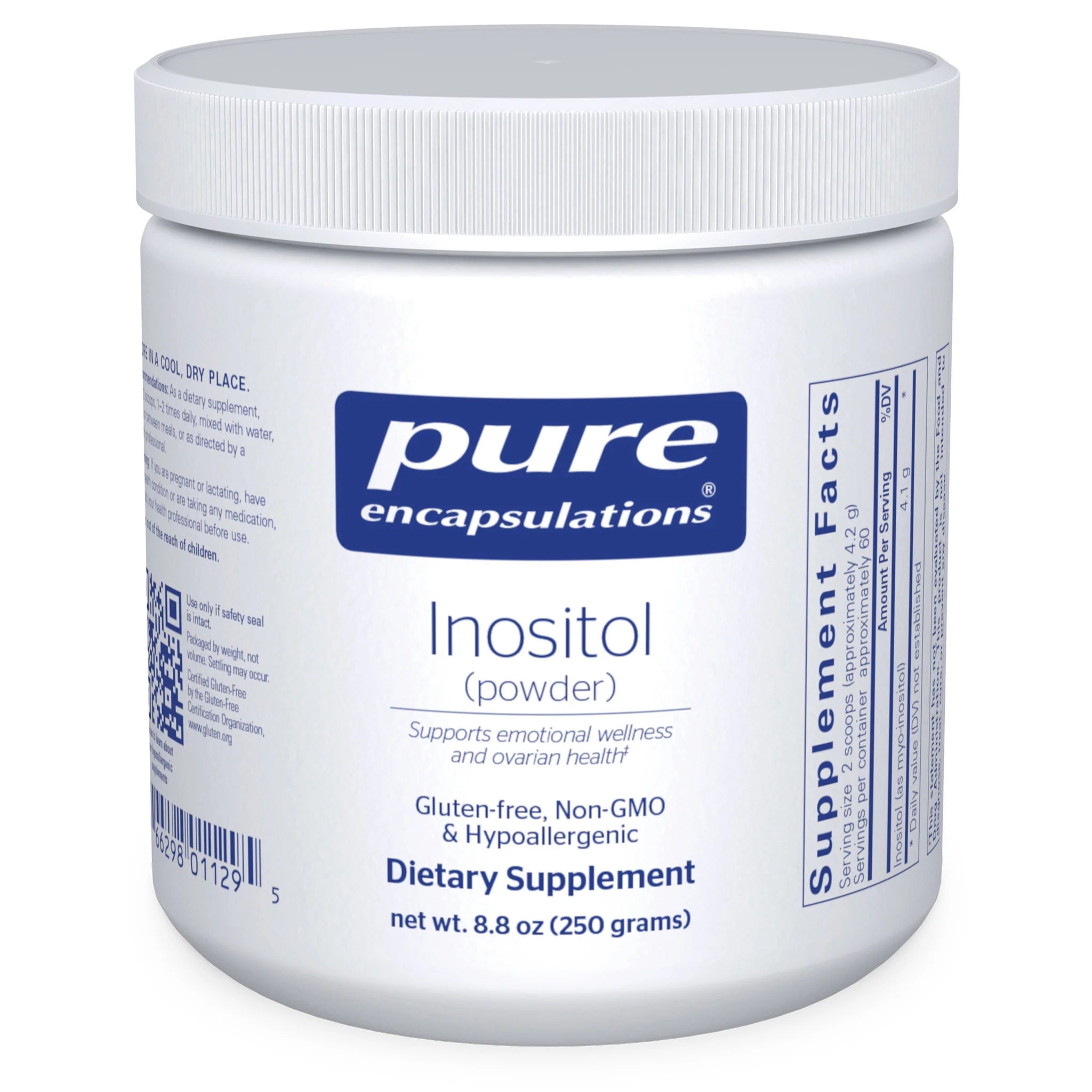 Premium Inositol Powder for Women - 100% Pure Myo-Inositol Supplement for PCOS, Hormone Balance & Fertility Support - Vegan, Non-GMO, Gluten-Free - Perfect for Smoothies, Tea & Daily Wellness Routine