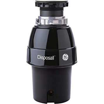 GE GFC530N 1/2 HP Continuous Feed Garbage Disposer - Non-Corded Under Sink Food Waste Disposal Unit for Kitchen & Home Use