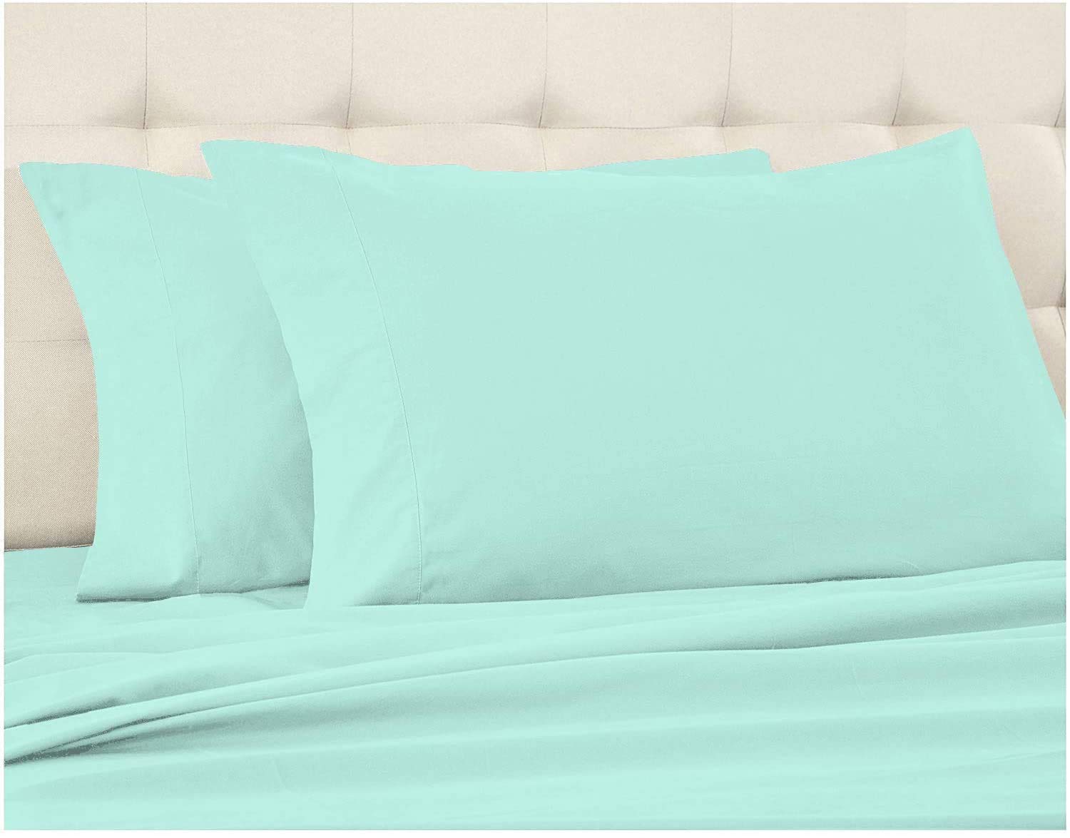 Premium Ashley Mills 800 Thread Count Ultra Soft Egyptian Cotton 4-Piece Sheet Set - Twin XL Size Fits 10-12