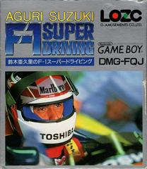 Aguri Suzuki F1 Super Driving Game - LS Version for Japanese GameBoy - Retro Racing Game for Nintendo GameBoy Enthusiasts & Collectors
