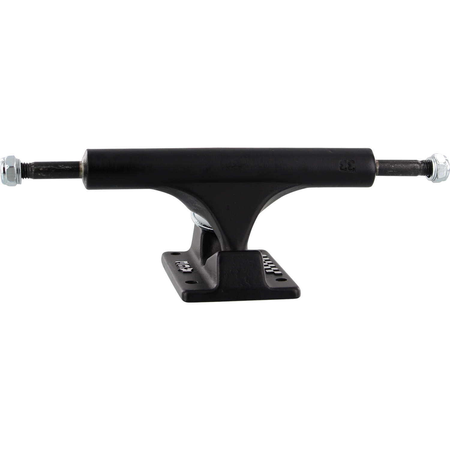 Ace Classic High Truck 33/5.375 Matte Black Skateboard Trucks (Set of 2) - Premium Skateboard Parts for Smooth Riding & Tricks - Perfect for Street Skating & Park Performance