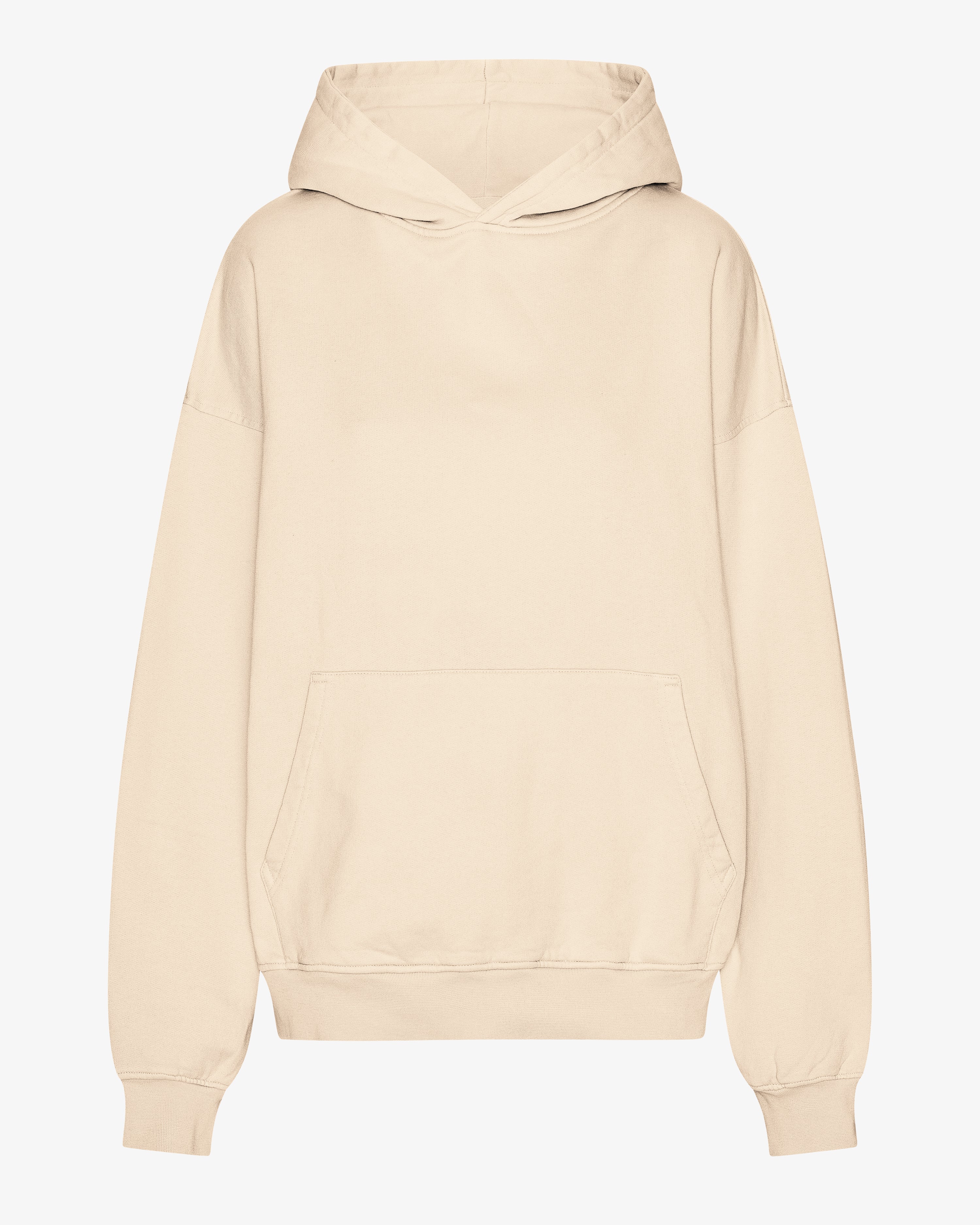 Organic Oversized Hoodie - Ivory White | Soft & Cozy Unisex Pullover for Men & Women | Perfect for Casual Wear, Lounging & Outdoor Activities