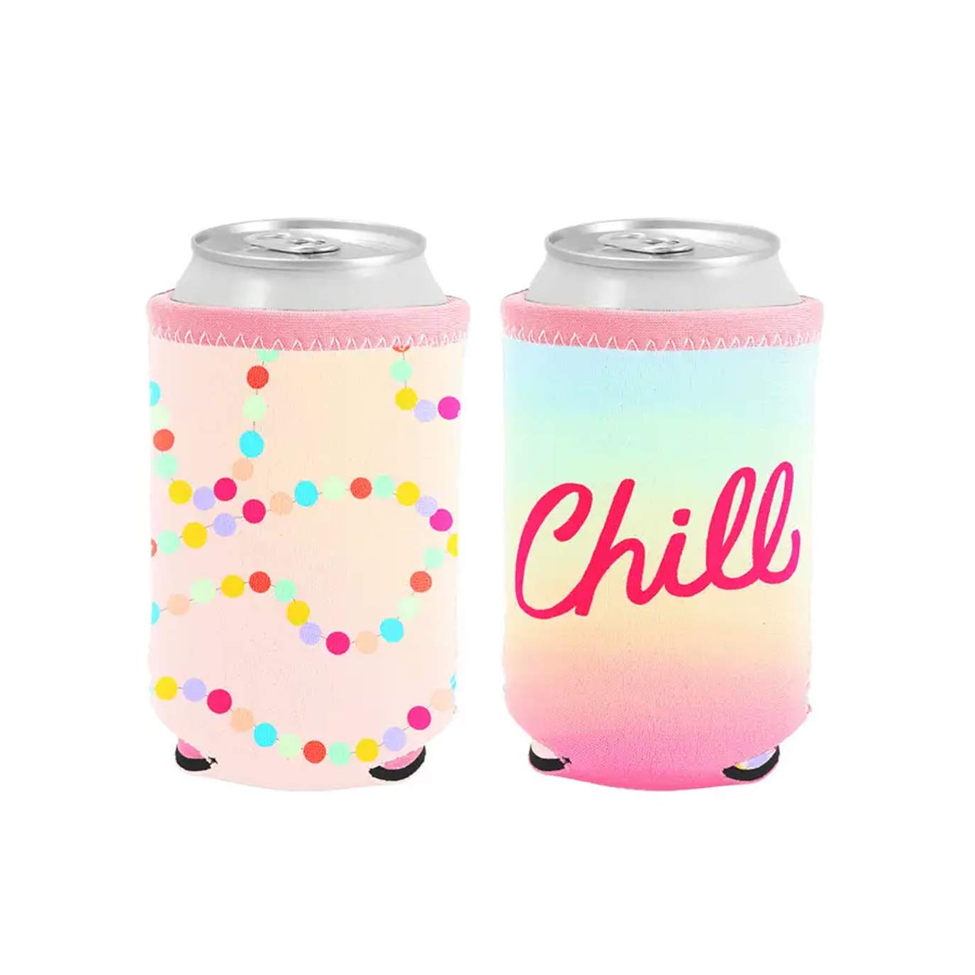 TOOT Reversible Can Cooler Sleeve 2-Pack - Ombre for Outdoor Drinks