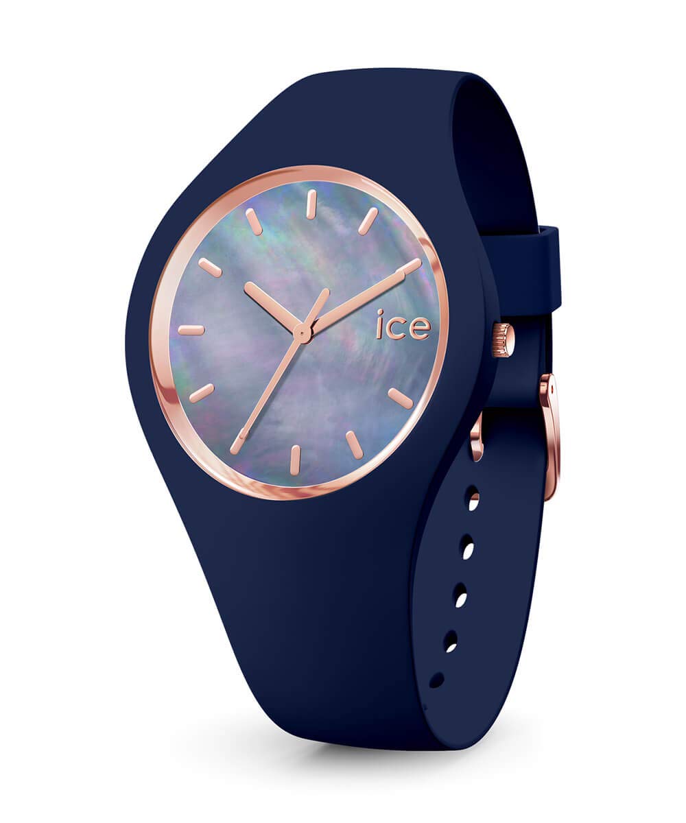 Elegant Pearl Women's Analog Quartz Watch with Soft Silicone Bracelet - Perfect for Office, Party & Everyday Wear (Model IC016940)