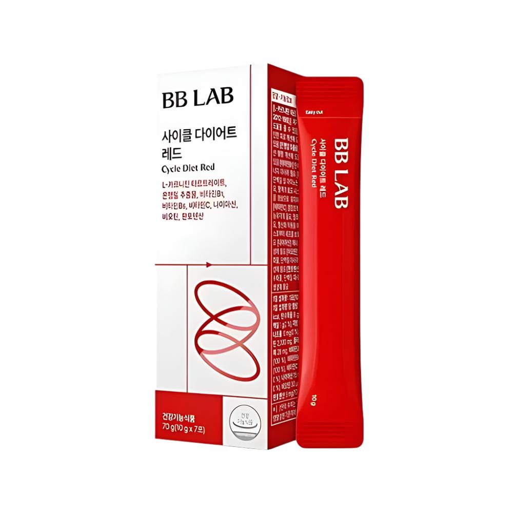 BBLAB Cycle Diet Red 70g - Japanese Collagen Supplement for Weight Management & Skin Health | Supports Metabolism & Detox | Ideal for Women's Wellness & Beauty Routine