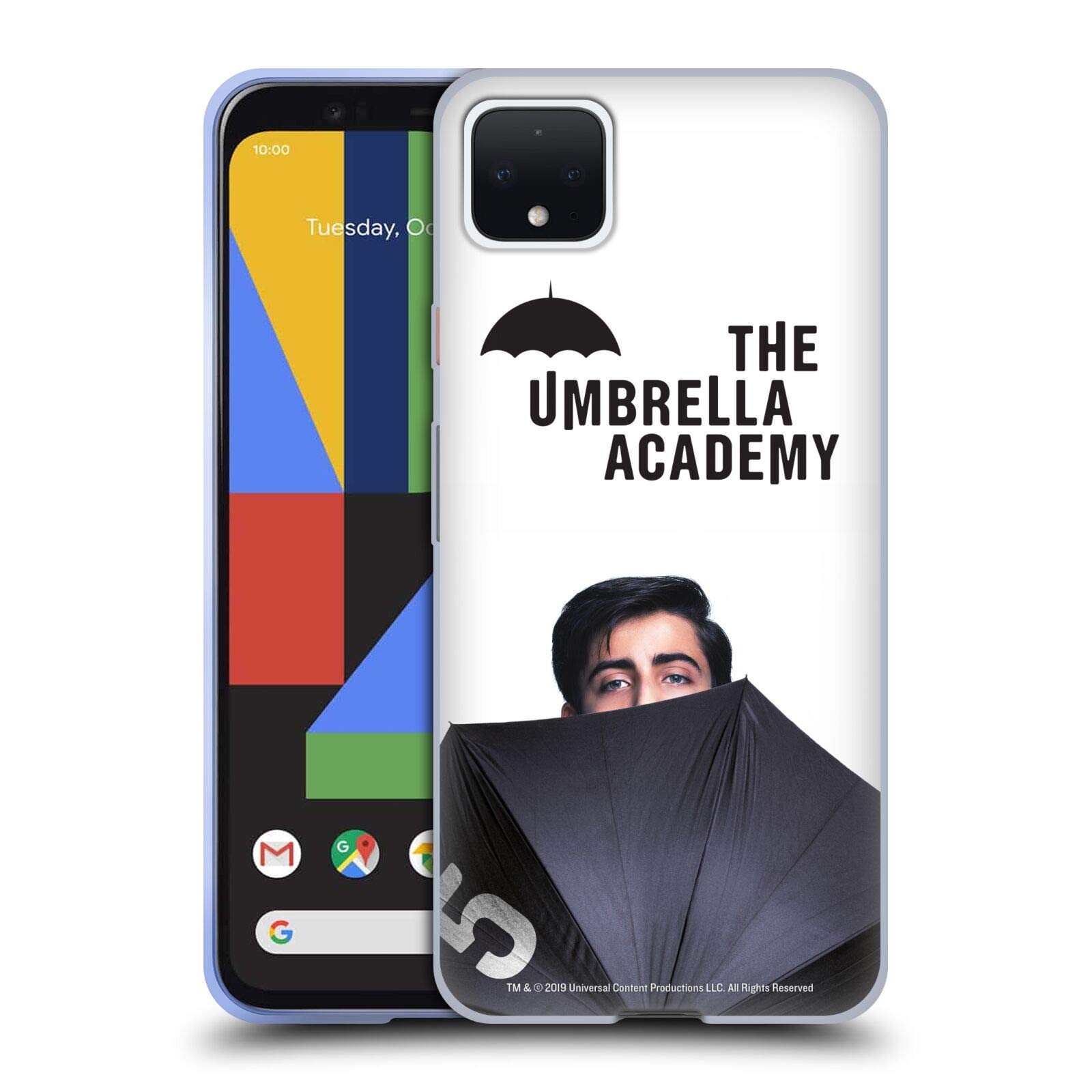 Umbrella Academy Number Five Pixel 4 XL Case - Soft Gel Phone Cover for Fans