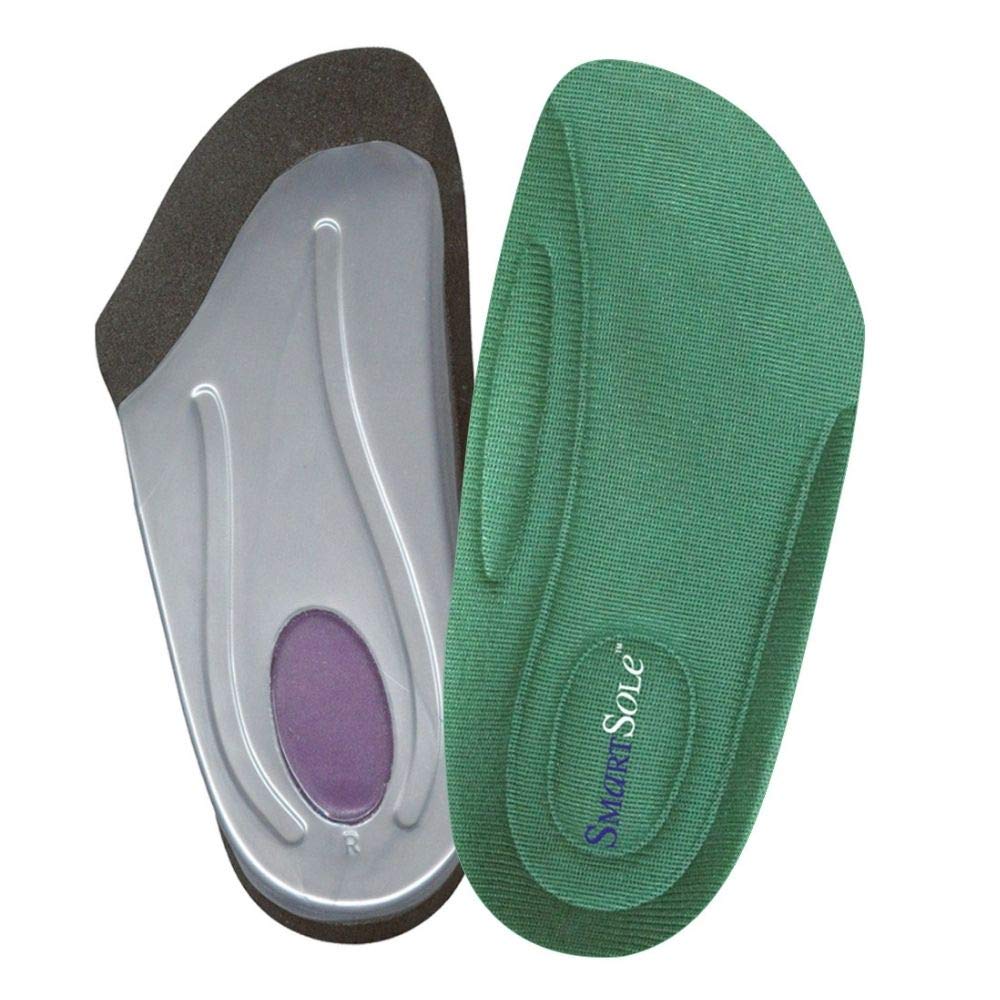 Plantar Fasciitis Insoles for Heel Pain Relief - Arch Support Orthotic Inserts for Women & Men - Flat Feet & Shin Splints Support - All Day Comfort Cushioning - 3/4 Length SmartSole Exercise Insoles for Running, Walking & Work Shoes