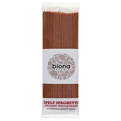 Biona Organic Spelt Wholegrain Spaghetti 500g - Healthy Whole Wheat Pasta for Vegan, Gluten-Free Diets - Perfect for Italian Dishes, Meal Prep & Family Dinners
