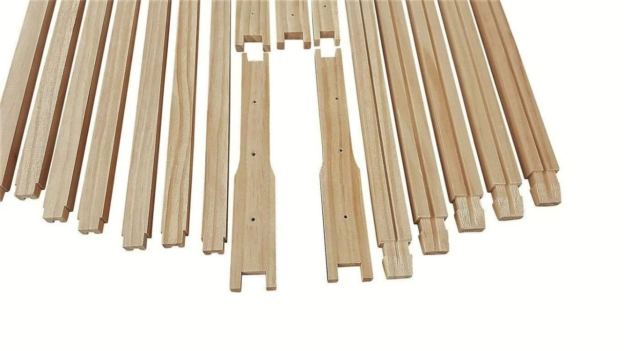 WSP Unassembled Frames - DIY Picture Frames, Wall Art Displays & Home Decor Projects for Living Room, Bedroom & Office