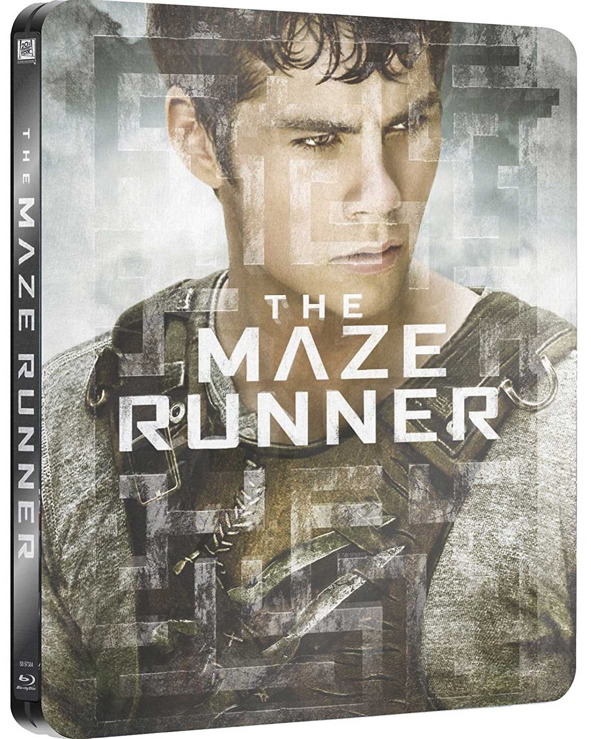 The Maze Runner Steelbook Blu-ray - Region Free - High-Quality Collectible Edition - Perfect for Movie Nights & Gifts