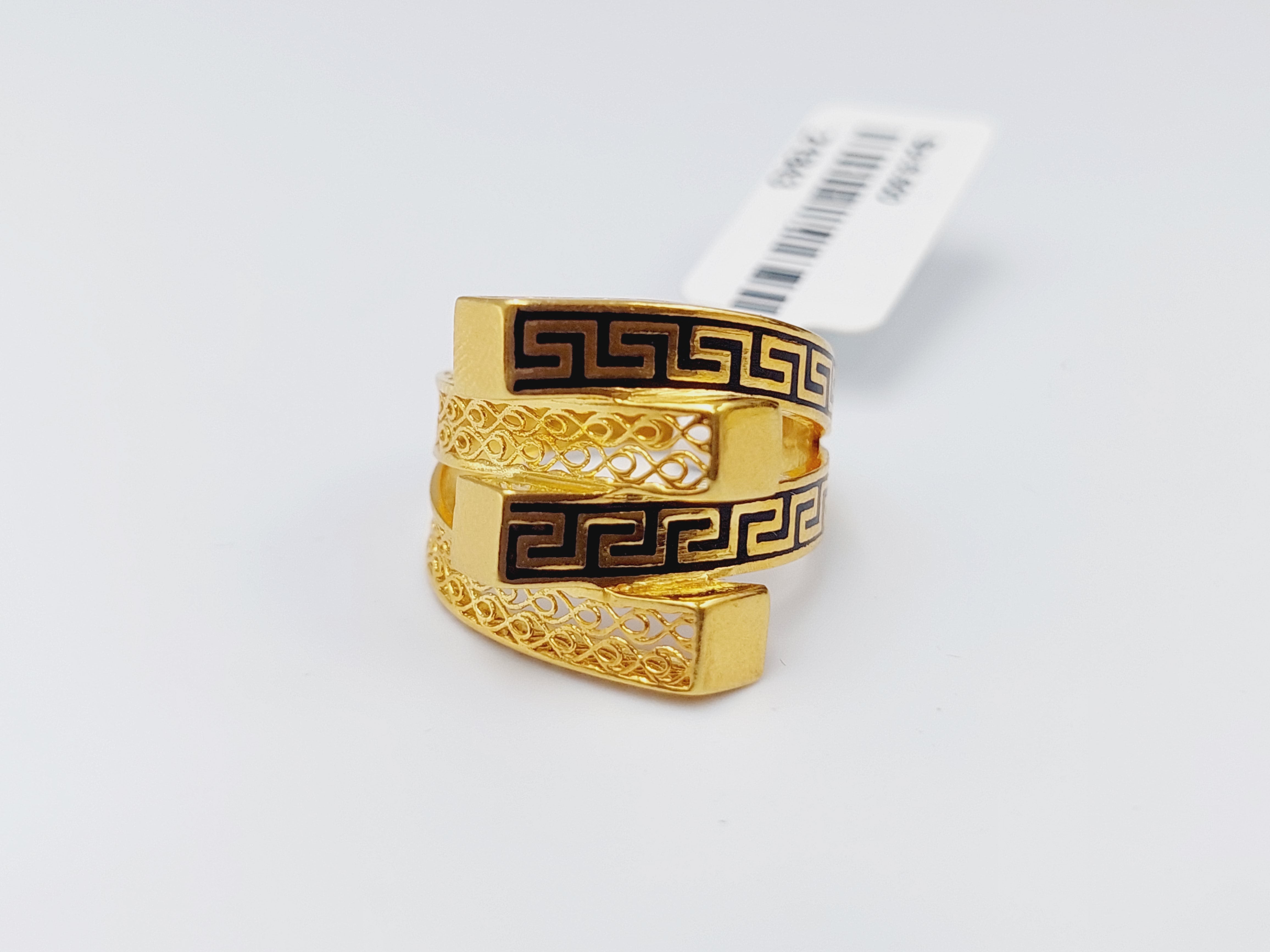 Exquisite Enamel Fashion Ring for Women - Elegant Handmade Jewelry Gift for Her - Perfect for Parties, Weddings & Everyday Wear