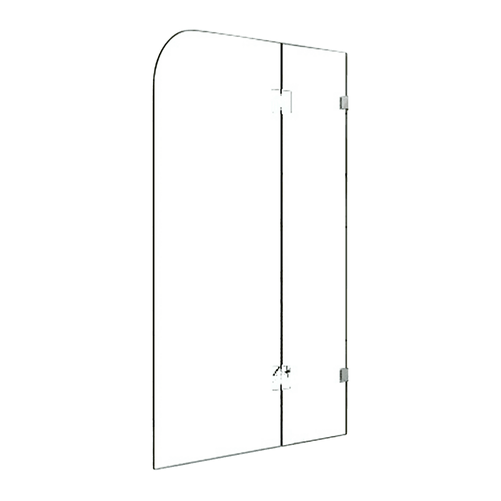 10mm Frameless Glass Shower Screen 1200 x 1450mm - Modern Bathroom Panel by Della Francesca | Perfect for Walk-in Showers, Wet Rooms & Luxury Bathroom Renovations
