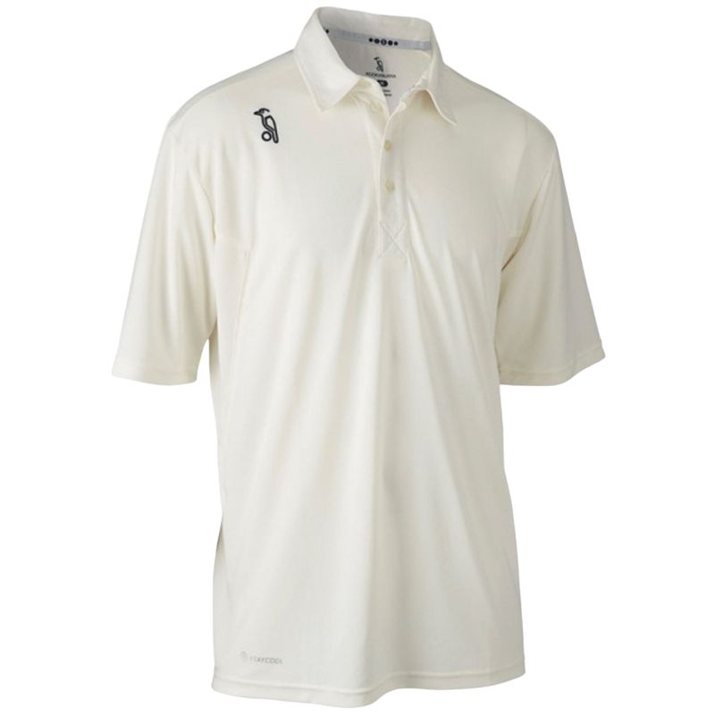 Kookaburra Pro Active Short Sleeve Cricket Shirt - Breathable Performance Jersey for Cricket Players - Perfect for Practice & Matches