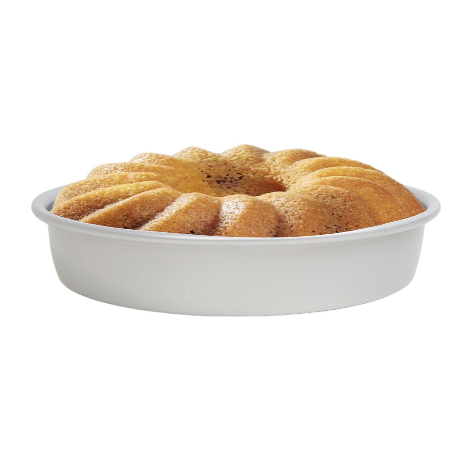 Besokuse Round Cake Pan Set - 5/6/8/10 Inch Aluminum Non-Stick Baking Tins for Perfect Cakes, Cupcakes & Desserts - Ideal for Home Baking, Birthday Parties & Holiday Treats