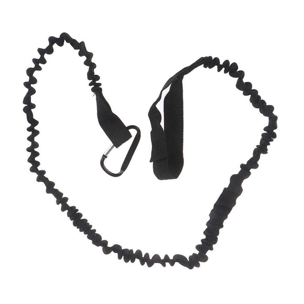 Premium Kayak Paddle Leash - Heavy Duty Nylon Bungee Safety Lanyard for Kayak Oars | Secure & Durable Kayaking Accessory for Paddle Protection | Perfect for Fishing, Touring & Recreational Kayaking