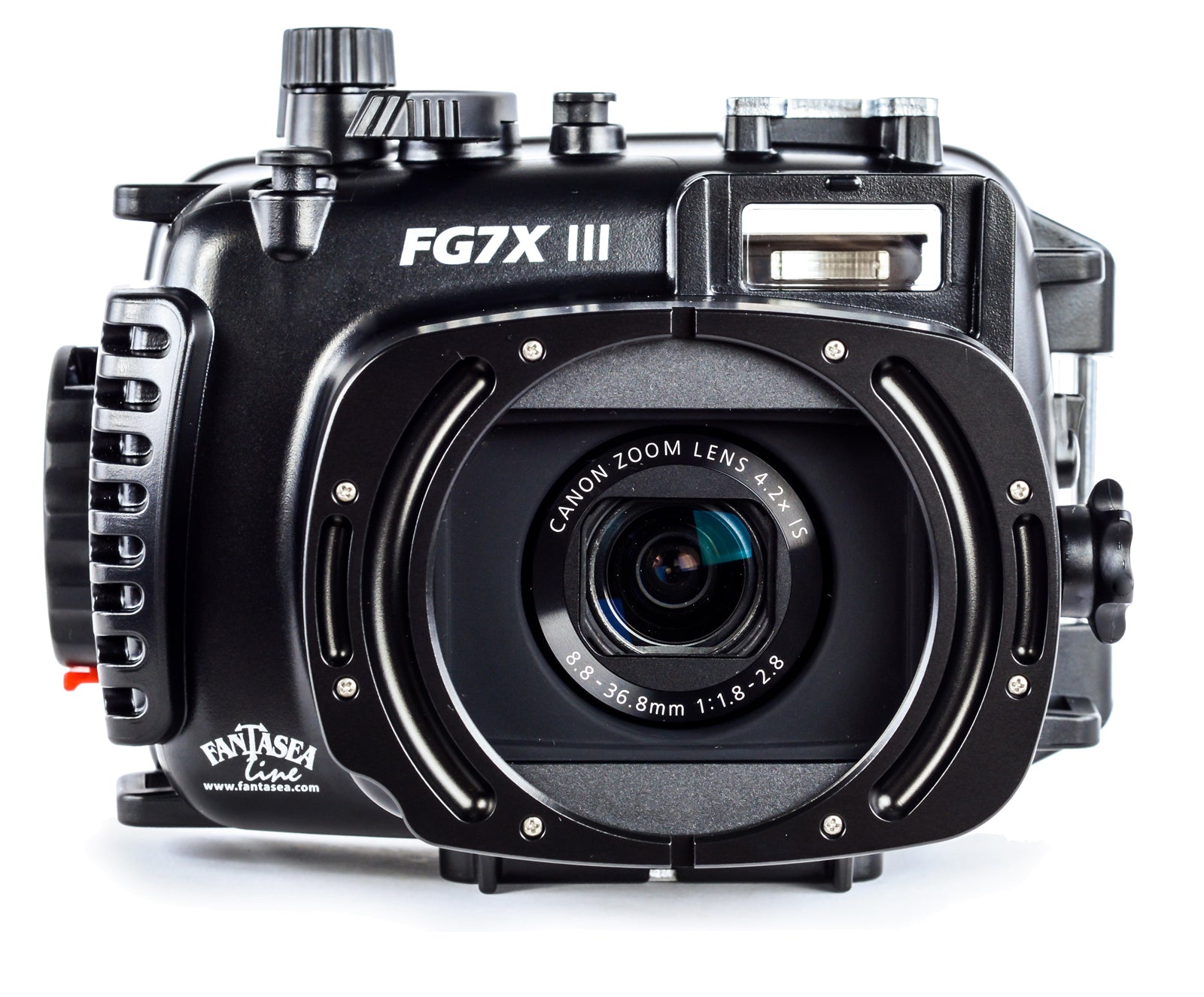 FG7X III R Waterproof Housing for Canon G7 X Mark III Camera - Professional Underwater Photography Case for Diving, Snorkeling & Marine Adventures