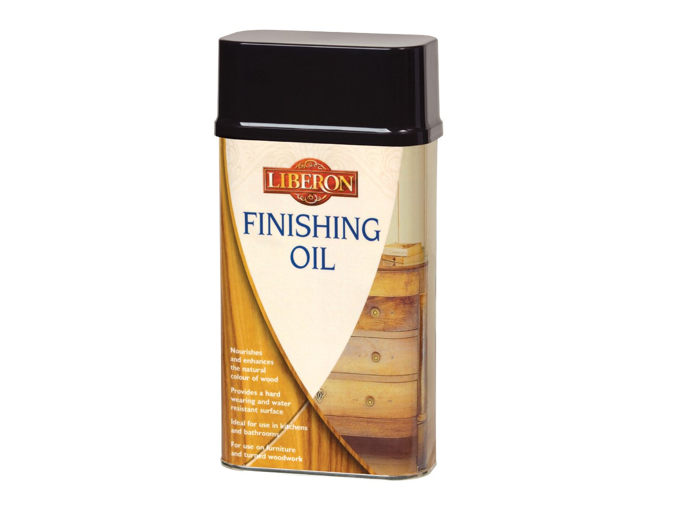 Liberon Finishing Oil 1 Liter - Premium Wood Polish & Protector for Furniture, Cabinets & Woodworking Projects | Ideal for DIY Home Improvement & Professional Wood Restoration