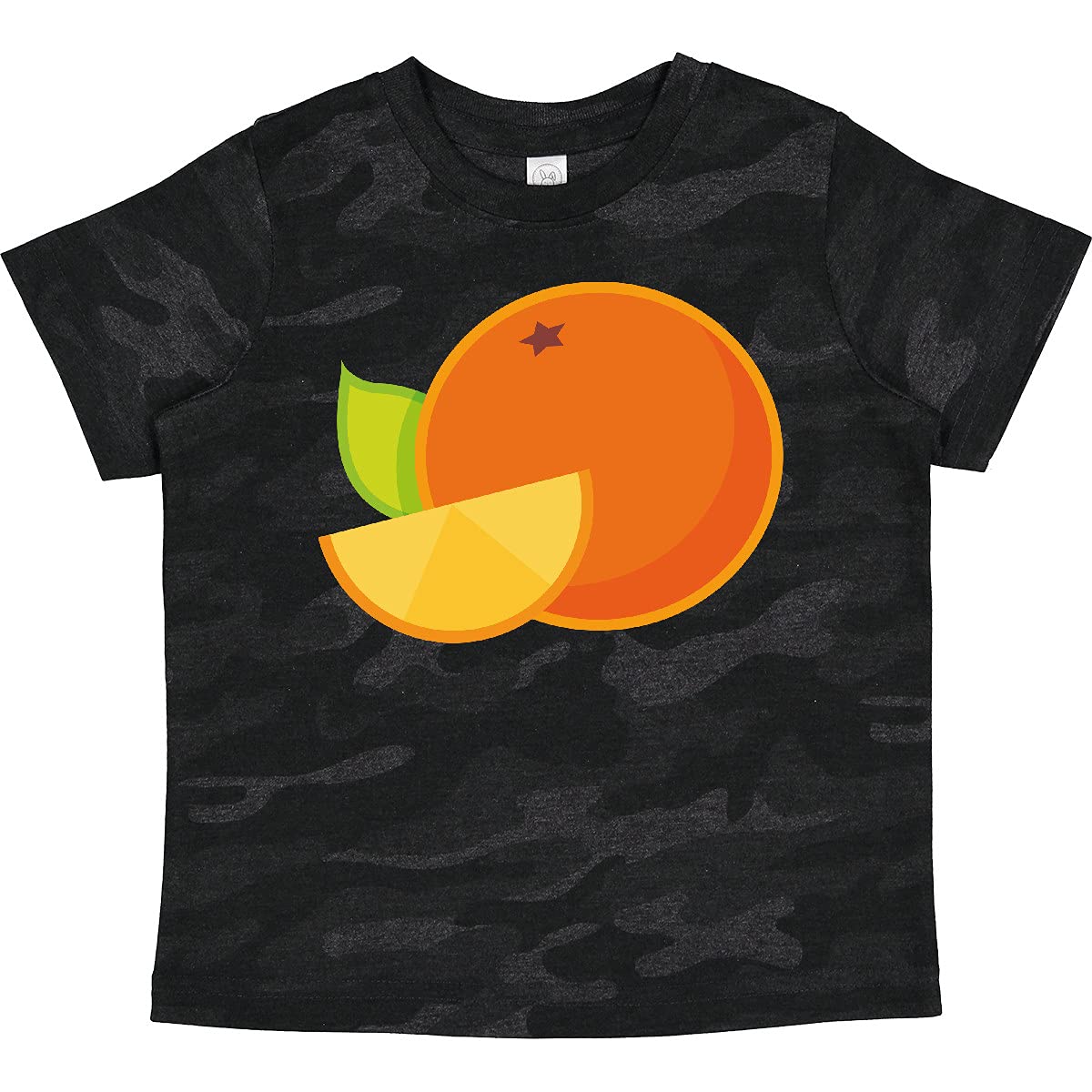 Inktastic Orange Fruit Toddler T-Shirt - Cute Summer Outfit for Boys & Girls - Perfect for Playdates, Beach Trips & Family Photos