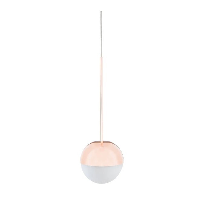FontanaArte Pallina Suspension Lamp - Modern Glass Pendant Light for Living Room, Dining Room & Bedroom Lighting